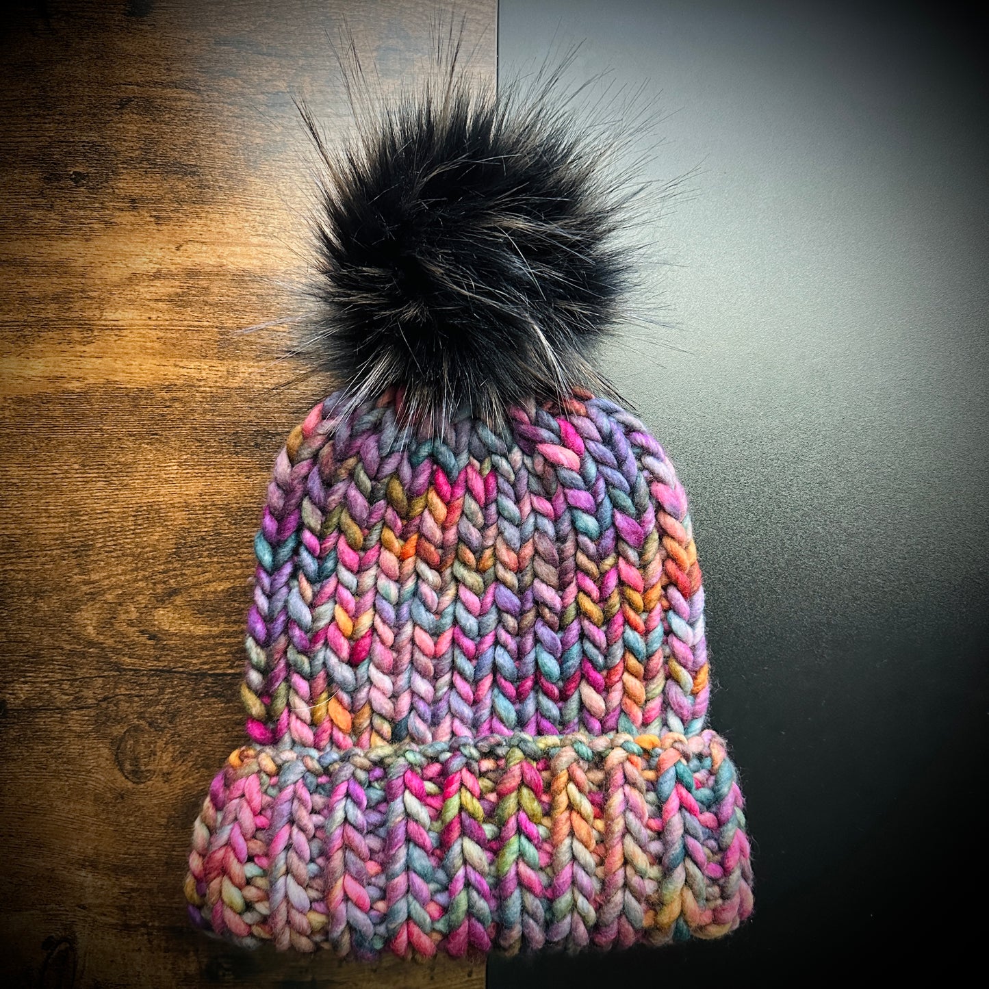 Knit Beanie | Multi color